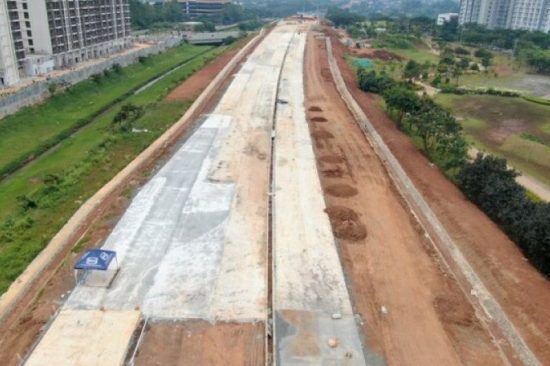 Progres Konstruksi Capai Persen Tol Serpong Balaraja A Target