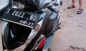 Maling Motor di Karawang Tewas Tertabrak Mobil, Motor Curian Kembali ke Pemilik
