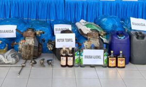Gunakan Pumpboat Berbendera Indonesia, Tiga WNA Filipina Penyelundup Sianida Ditangkap di Sulut ac fc ec a deff