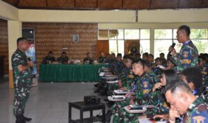 Aspotmar KASAL Beri Pembekalan Kepada 150 Siswa Susbabinpotmar Di Sukabumi