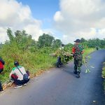 Babinsa Batukandik Gelar Aksi Tanam Pohon