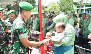 Riksiapops di Yonif 527/BY, Danrem Baladhika Jaya Pesan Jaga Kedisiplinan