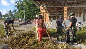 1. Kodim Klungkung Musnahkan Timbunan Sampah