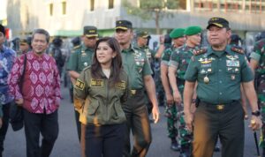 Pangdam Mayjen TNI Rafael Sambut Kunjungan Kerja Ketua Komisi I DPR RI