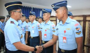 Danlanud Sultan Hasanuddin Resmi Tutup Pendidikan Latker Flight Control System Mechanical Basic Speciality Course Boeing 737