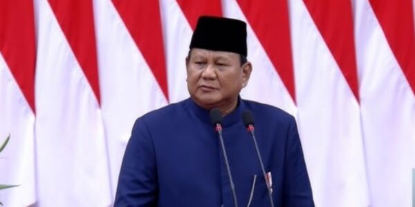 Prabowo pelantikan