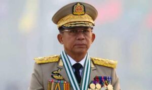 myanmars former junta chief elected president by parliament