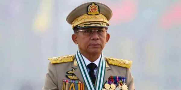myanmars former junta chief elected president by parliament