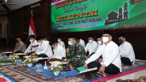 Khotmil Qur’an Warnai HUT TNI di Kodim Lamongan