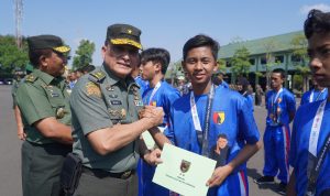 Kontingen Pencak Silat Kodam Brawijaya Berhasil Dapat 4 Emas