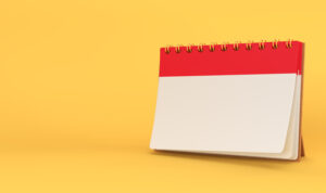 d render notebook mock up with