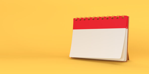 d render notebook mock up with