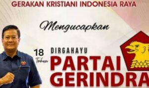 Menuju Usia Kedewasaan, Herry Dahana Berharap Gerindra Semakin Setia Memperjuangkan Keadilan dee ab ef abdfac
