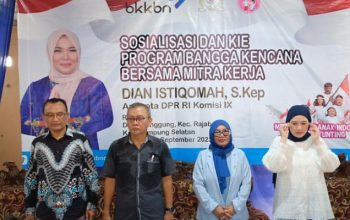 BKKBN Dan Komisi IX DPR RI Sosialisasi Mencegah Kekurangan Gizi Kronis Di Lampung Selatan