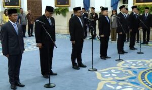 pelantikan menteri