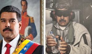 trump posts first image of maduro aboard us warship