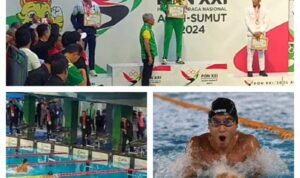 Tim Perenang Sumut Felix Raih Medali Emas Sekaligus Pecahkan Rekor PON XXI 2024