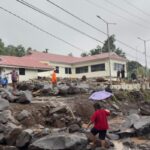 Kondisi setelah banjir bandang Sitaro