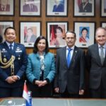 Dubes RI di Spanyol Muhammad Najib menerima kunjungan Menhan Spanyol