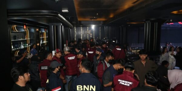razia narkoba di tempat hiburan malam