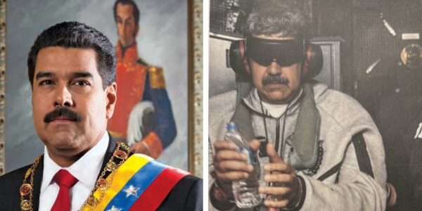 trump posts first image of maduro aboard us warship