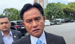 Menko Bidang Hukum Hak Asasi Manusia Imigrasi dan Pemasyarakatan Yusril Ihza Mahendra (Foto RMOL Hani Fatunnisa)
