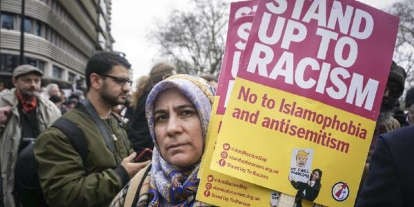 eca uk anti racism rally