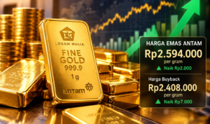 Harga Emas Antam Senin 12 Oktober 2026 Naik, Buyback Ikut Menguat dcbbc fe ee afeb