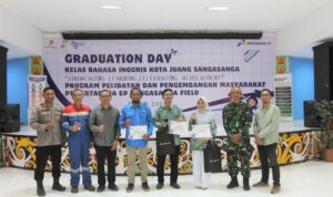 Dukung Kualitas SDM Kutai Kartanegara, Pertamina EP Sangasanga Gelar Kelas Bahasa Inggris Gratis fce e acb cf dee