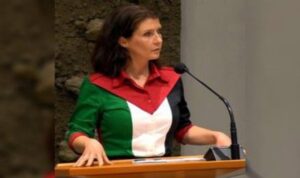 Politisi Belanda Dikeluarkan dari Sidang karena Kenakan Busana Bermotif Bendera Palestina