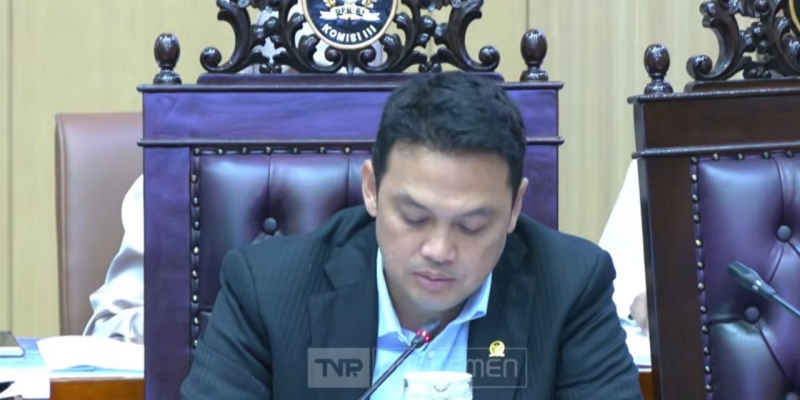 Wakil Ketua Komisi III DPR RI dari Fraksi PDIP Dede Indra Permana Soediro
