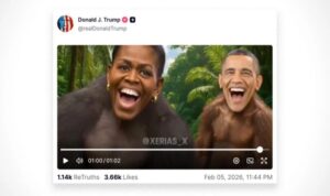 Obama Kritik Video Rasis Trump: Etika Publik Dinilai Kian Merosot trump obamas post