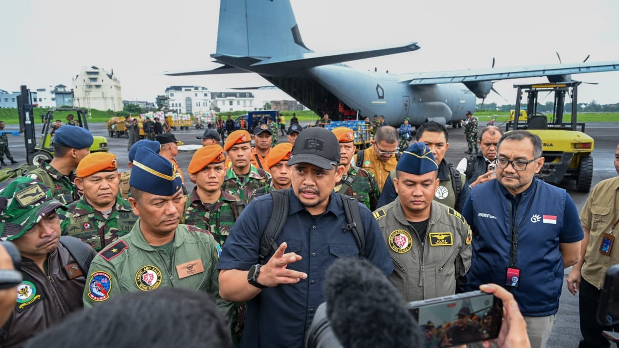 bcbf gubernur sumut bobby nasution tengah