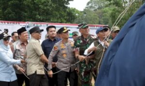 Pagar TN Way Kambas Diperluas 138 Km, Pemerintah Targetkan Akhiri Konflik Gajah-Manusia Kick off pembangunan pagar pembatas TNWI