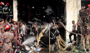 Jet Latih AU Bangladesh Jatuh Timpa Sekolah, 19 Korban Jiwa