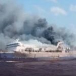 KMP Mutiara Sentosa Terbakar