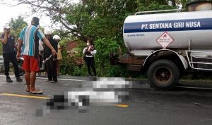 Lakalantas: Dilindas Light Truck, Putu Mangku Tewas di Tempat Istrinya Meninggal Dunia di Rumah Sakit