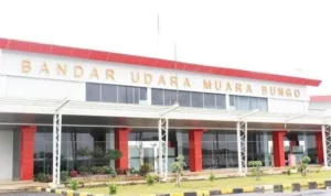 Bandara Bungo Perkuat Apron Sambut Pesawat Airbus A320 bandara
