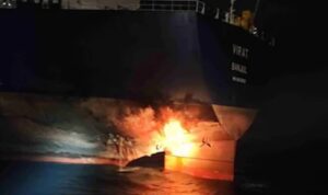 Dua Kapal Tanker Shadow Fleet Rusia di Laut Hitam Dilaporkan Berhasil Diserang Ukraina