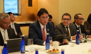Menteri Keuangan Purbaya Yudhi Sadewa melakukan lawatan perdana ke Amerika Serikat dengan menemui sejumlah investor purbaya as