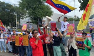 buruh dukung venezuela satrio