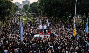 Stafsus Mensesneg Disoraki Mahasiswa Trisakti, Janji soal Karhutla Dipertanyakan dba ae bc adae c