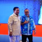 Kedekatan Prabowo dan Zulhas di Lampung