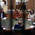 Presiden melangsungkan diskusi dan wawancara bersama sejumlah jurnalis pengamat dan pakar meng