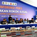 Konpers penindakan rokok ilegal DJBC Jakarta
