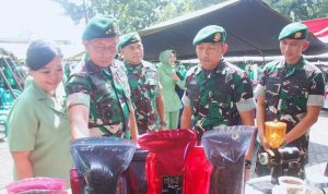 Menarmed 2 Kostrad Ramaikan Event Bazar Bersama Masyarakat Kota Malang