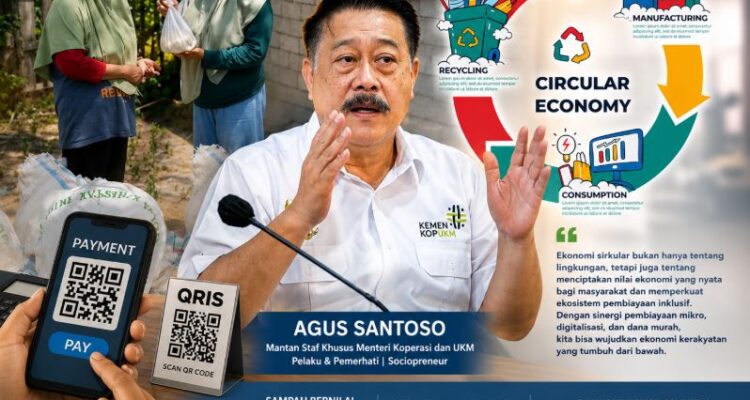 Ketika Sirkular Ekonomi, QRIS dan Dana Murah Bertemu Dalam Satu Skema