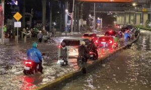 Banjir merendam wilayah Jakarta (Foto BPBD DKI)