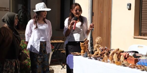 Bazar budaya RI di Spanyol (Foto Tangkapan Layar YouTube)