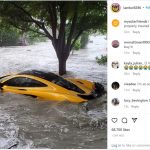 Nyesek! 1 Minggu Baru Beli, Sportcar Type McLaren P1 Seharga Rp 22 M Langsung Terendam Banjir